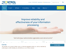 Tablet Screenshot of 2-control.nl